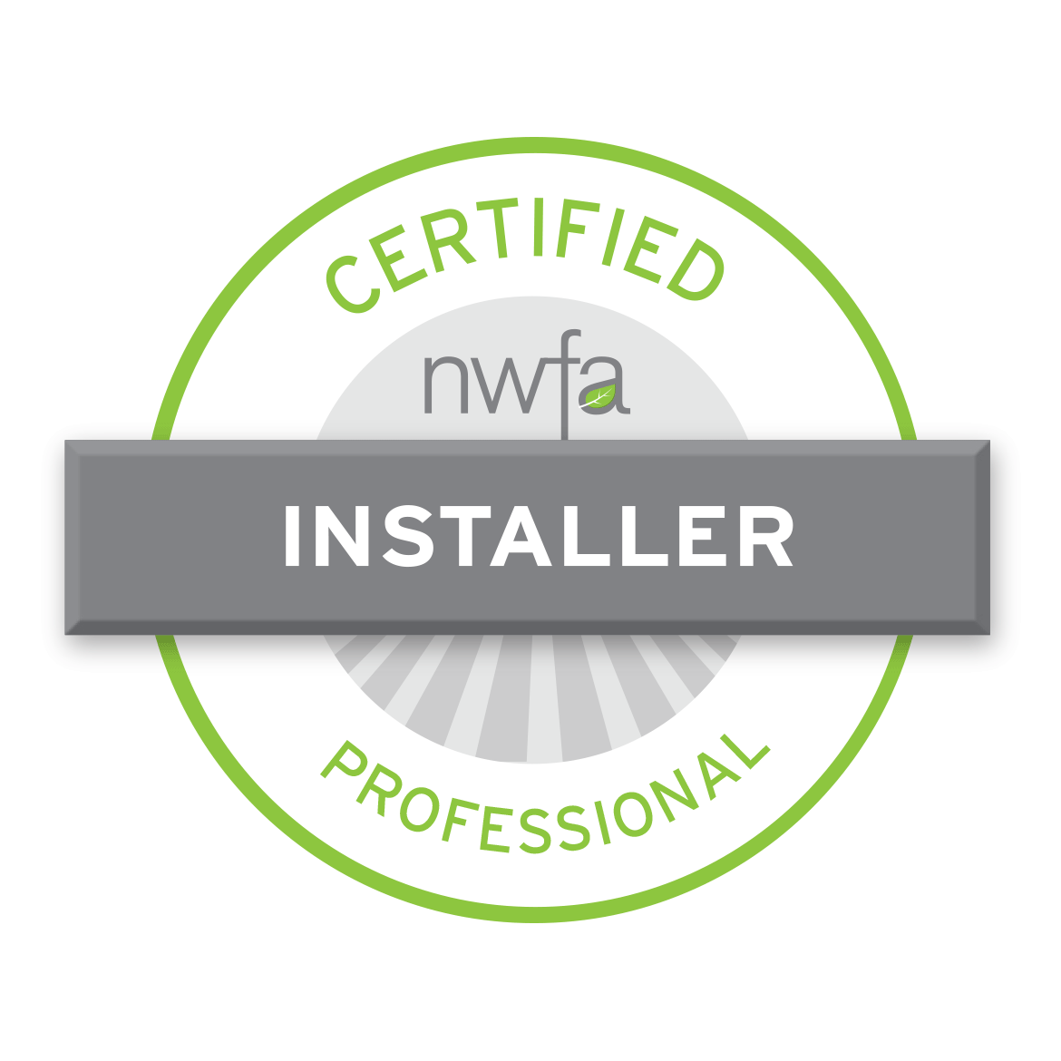 NWFA Certified Professional Installer badge
